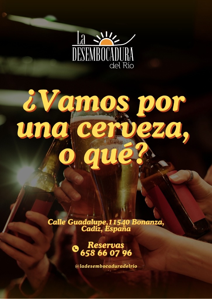 ¿Vamos por una cerveza, o qué?