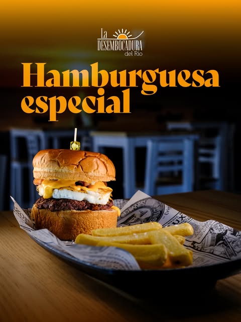 Hamburguesa Especial La Desembocadura